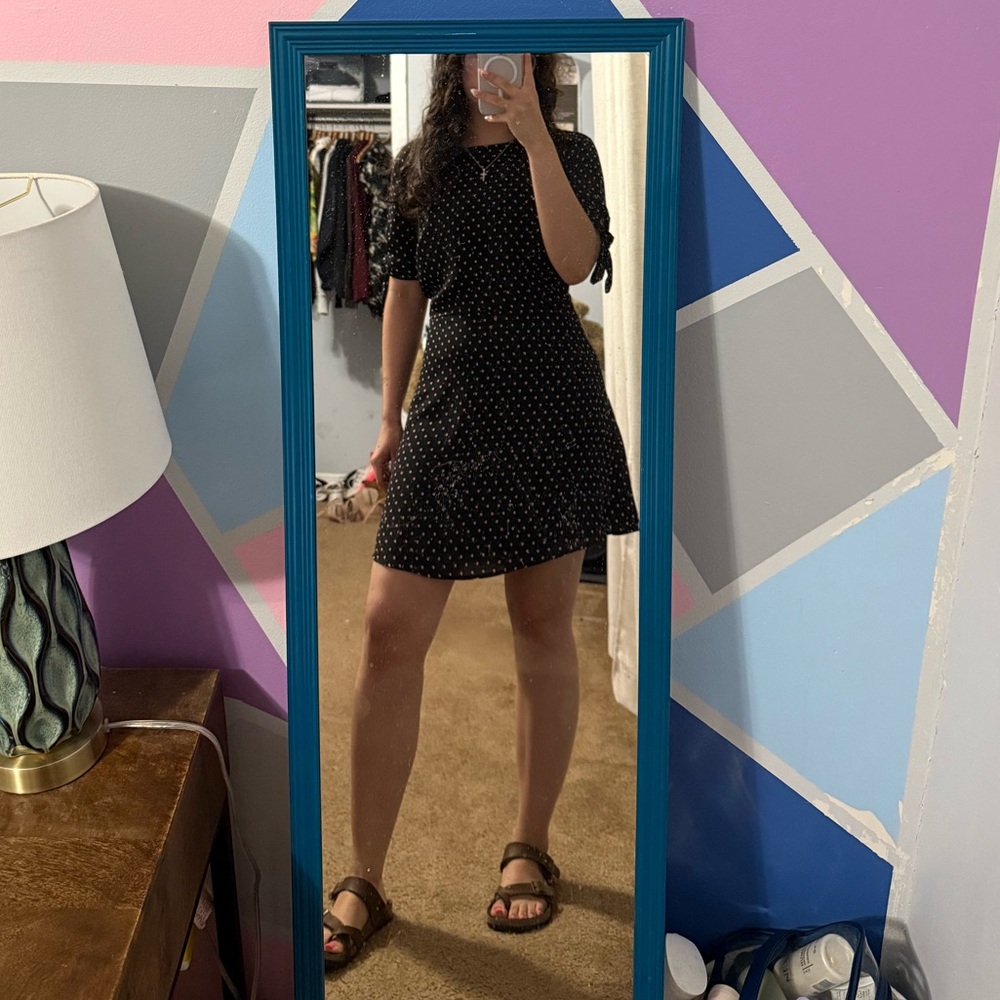 Black Polka Dot Dress